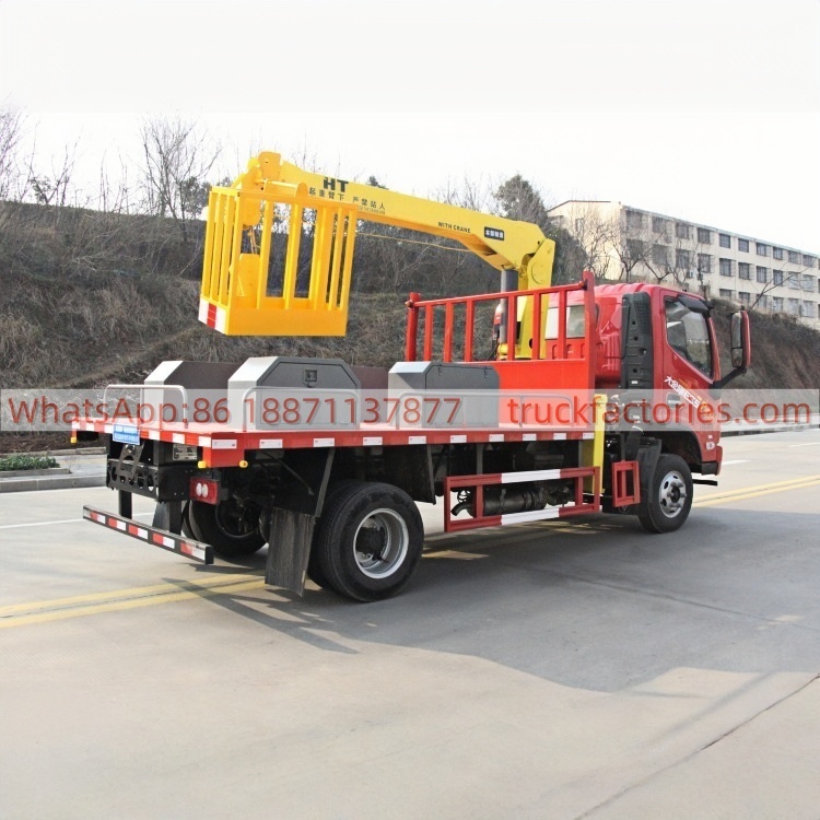 Foton 158 HP Quanchai Engine Inspection Vehicle, All-Weather Outdoor Special Truck for Vehicle Inspection