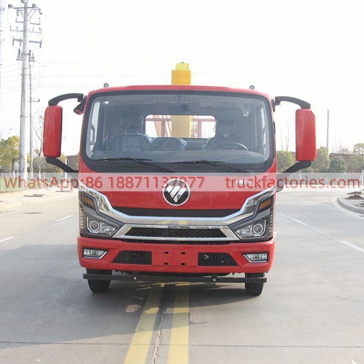 Foton 158 HP Quanchai Engine Inspection Vehicle, All-Weather Outdoor Special Truck for Vehicle Inspection