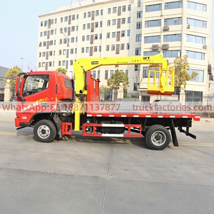 Foton 158 HP Quanchai Engine Inspection Vehicle, All-Weather Outdoor Special Truck for Vehicle Inspection