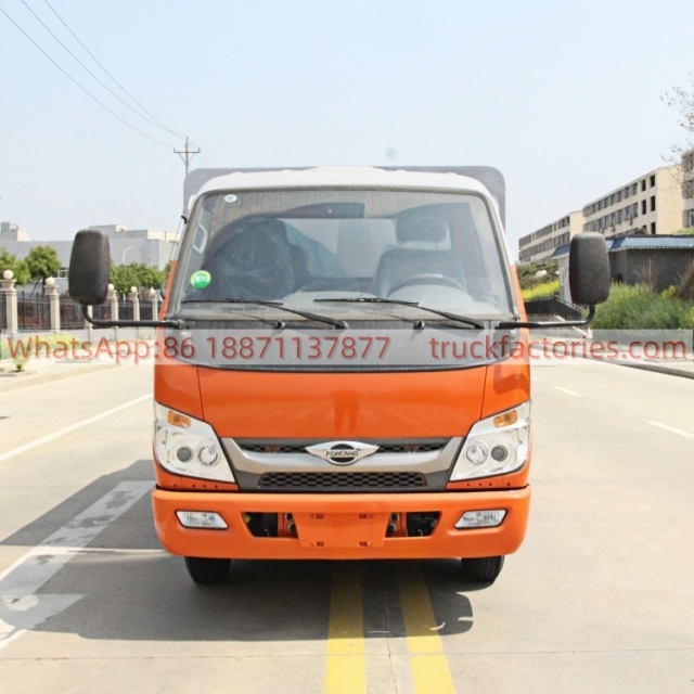 福田全柴150马力检测卡车