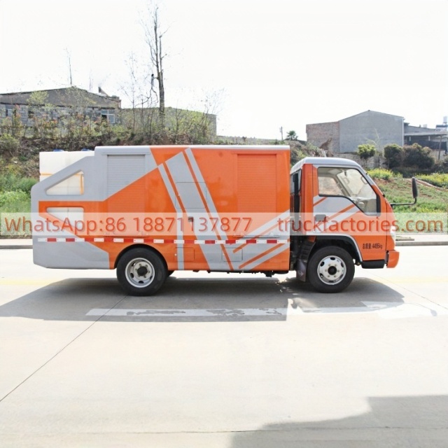 福田全柴150马力检测卡车