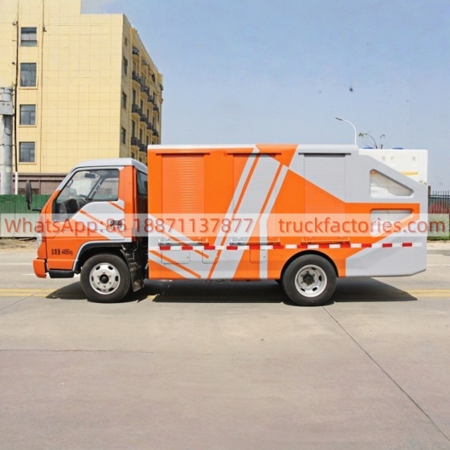 福田全柴150马力检测卡车