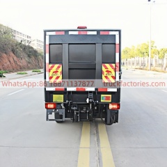 德力32马力纯电动桶装垃圾卡车