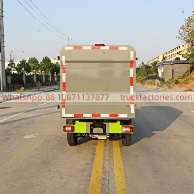 35马力纯电动自装卸式垃圾卡车