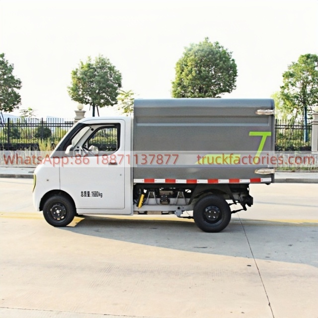 35马力纯电动自装卸式垃圾卡车