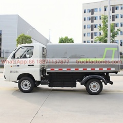 Foton 102-horsepower Pure Electric Dump Garbage Truck New Energy Sanitation Garbage Collection Vehicle
