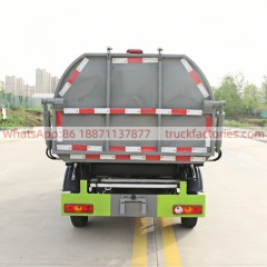 福田东安122马力厢式垃圾卡车