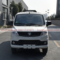 福田厢式垃圾卡车7