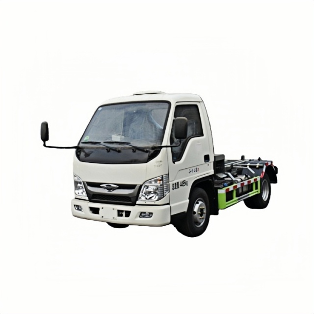 福田全柴100马力车厢可卸式垃圾卡车22