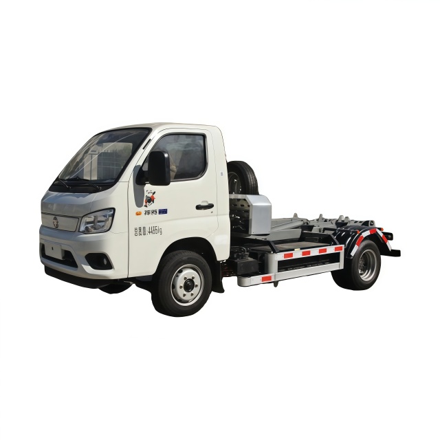 Foton 122 Horsepower Electric Detachable Compartment Garbage Truck Garbage Collection Truck