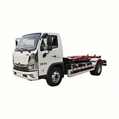 福田180马力插电式混合动力车厢可卸式垃圾卡车24