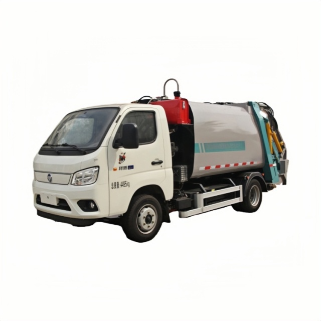 福田122马力纯电动压缩式垃圾卡车29