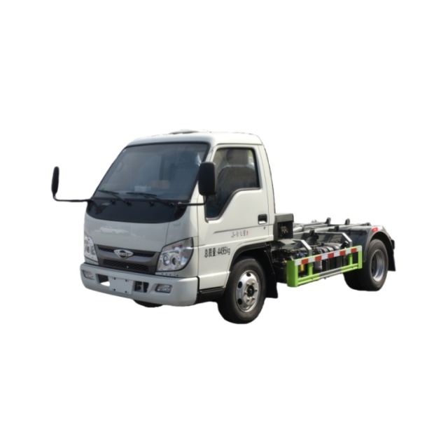 福田全柴150车厢可卸式垃圾卡车30