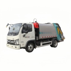 福田150马力纯电动压缩式垃圾卡车33