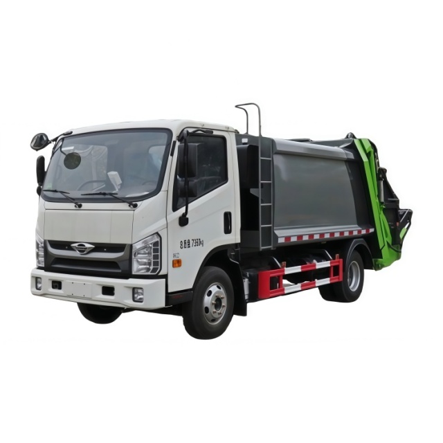福田全柴150马力压缩式垃圾卡车42