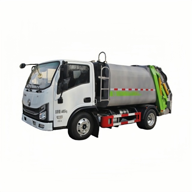 福田玉柴158马力压缩式垃圾卡车38