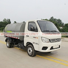 Foton Box Garbage Truck, Fully Enclosed & Odor-Free, High-efficiency and Eco-friendly Transportation
