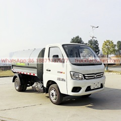 福田厢式垃圾卡车17