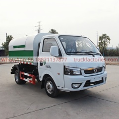 东风东安122马力厢式垃圾卡车19