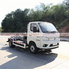 Foton 122 Horsepower Electric Detachable Compartment Garbage Truck Garbage Collection Truck