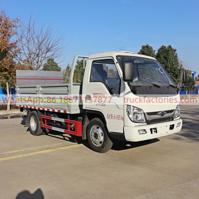 福田全柴150马力桶装垃圾运输卡车26