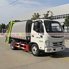 全柴140马力压缩式垃圾卡车31