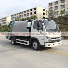 福田150马力纯电动压缩式垃圾卡车33