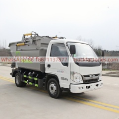 福田全柴100马力自装卸式垃圾卡车37