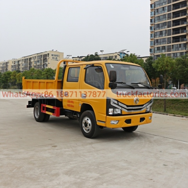 东风全柴150马力自卸式垃圾卡车41