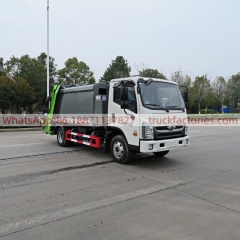 福田全柴150马力压缩式垃圾卡车42