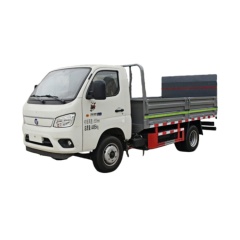 福田122马力纯电动桶装垃圾运输卡车21