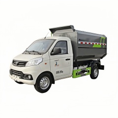 福田东安122马力自装卸式垃圾卡车11