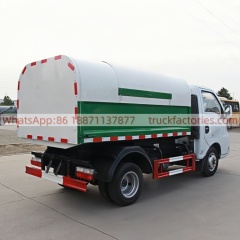 东风东安122马力厢式垃圾卡车19