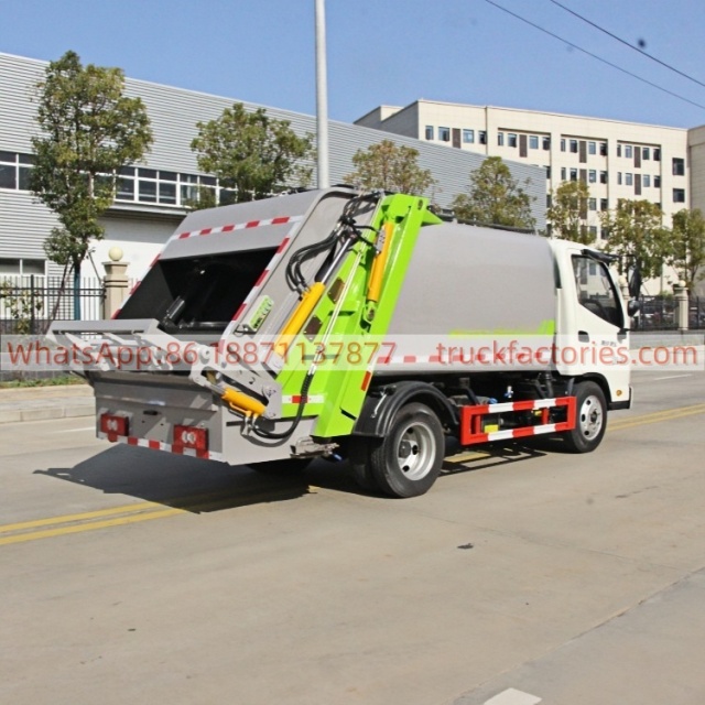 全柴140马力压缩式垃圾卡车31