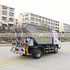 福田全柴100马力自装卸式垃圾卡车37