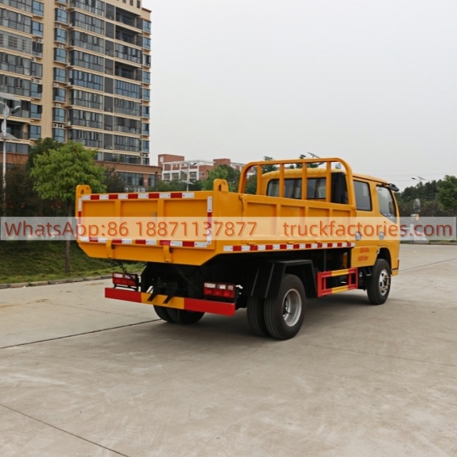 东风全柴150马力自卸式垃圾卡车41