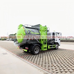 Dongfeng 185HP Cummins Kitchen Waste Truck 6000L Sealed Swill Collection and Transportation Vehicle