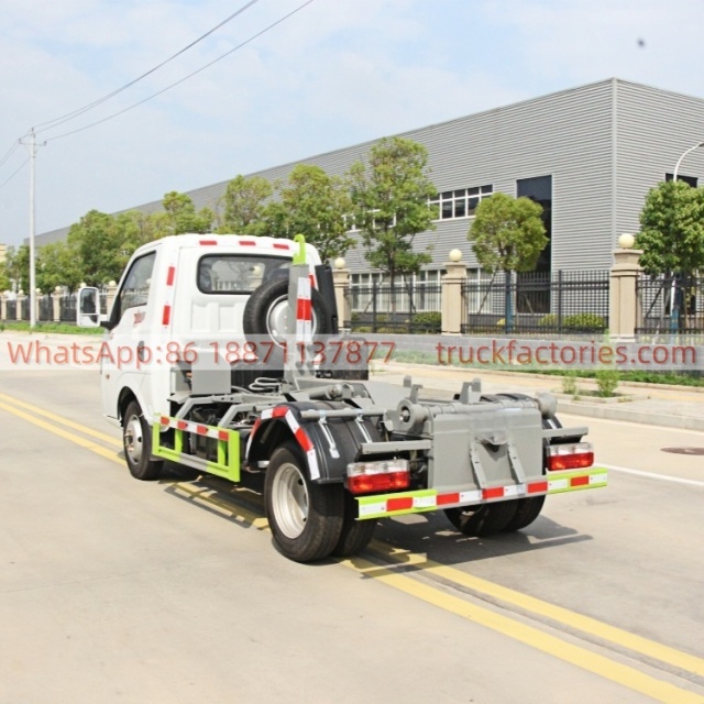 福田全柴110马力车厢可卸式垃圾卡车35