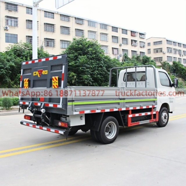 福田122马力纯电动桶装垃圾运输卡车21