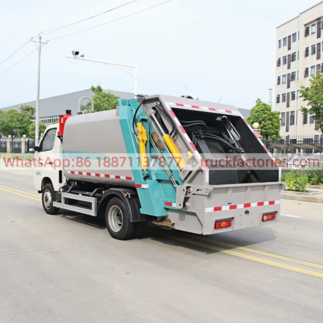 福田122马力纯电动压缩式垃圾卡车29