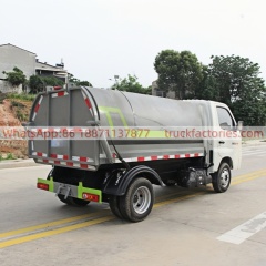 Foton Box Garbage Truck, Fully Enclosed & Odor-Free, High-efficiency and Eco-friendly Transportation