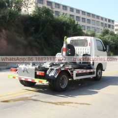 Foton 122 Horsepower Electric Detachable Compartment Garbage Truck Garbage Collection Truck