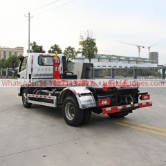 福田180马力插电式混合动力车厢可卸式垃圾卡车24