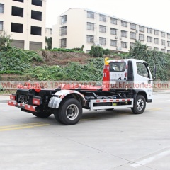 福田180马力插电式混合动力车厢可卸式垃圾卡车24