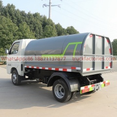 福田厢式垃圾卡车17