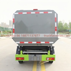 福田东安122马力自装卸式垃圾卡车11