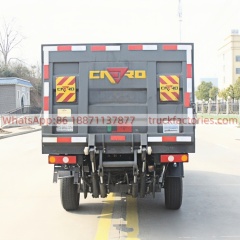 东风95马力纯电动桶装垃圾运输卡车14