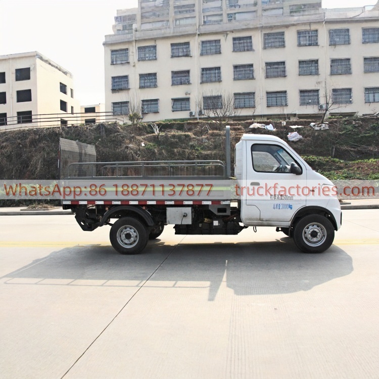 东风95马力纯电动桶装垃圾运输卡车14
