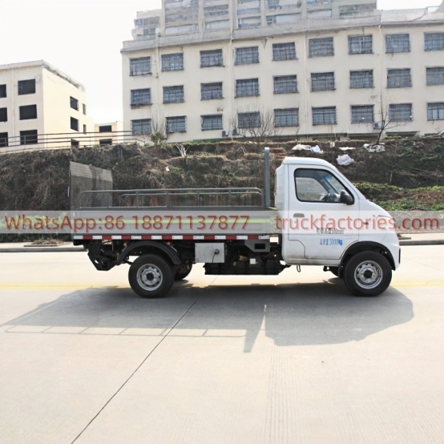 东风95马力纯电动桶装垃圾运输卡车14