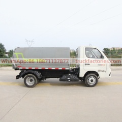 Foton Box Garbage Truck, Fully Enclosed & Odor-Free, High-efficiency and Eco-friendly Transportation
